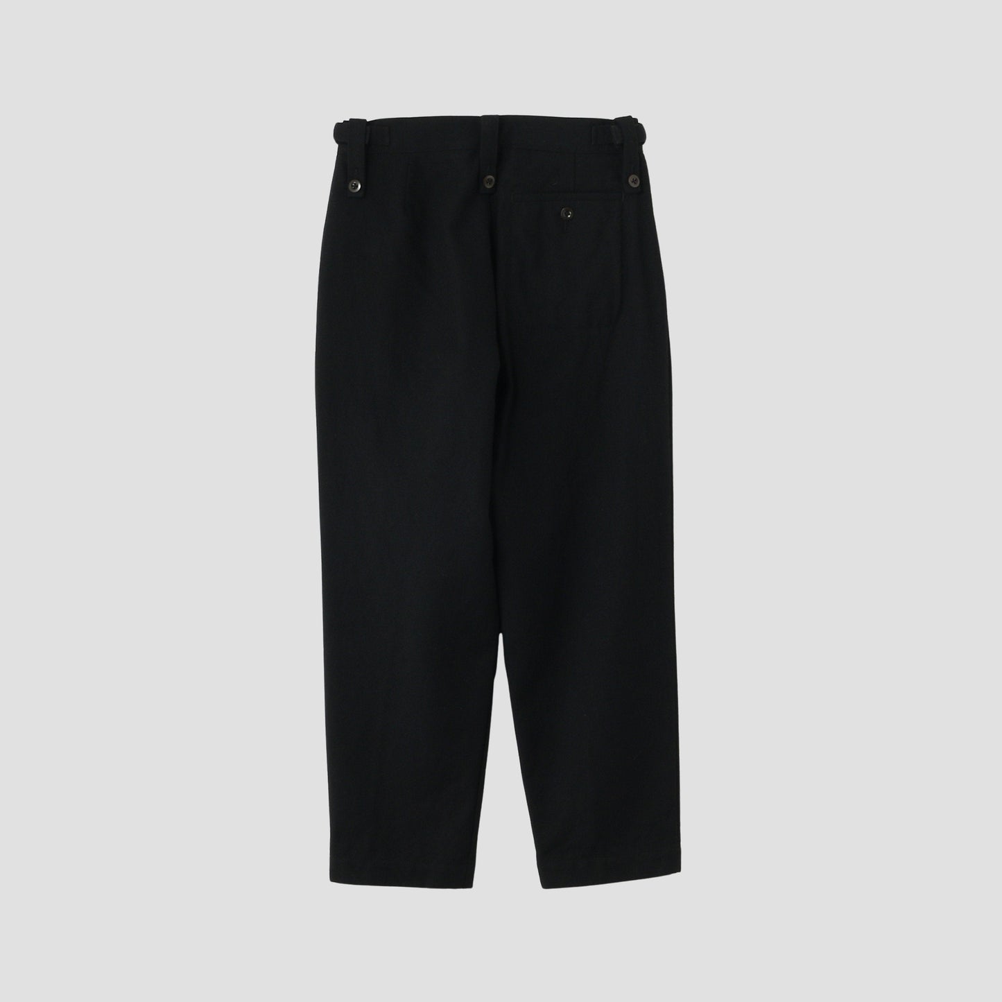 WOOL SARGE TROUSERS