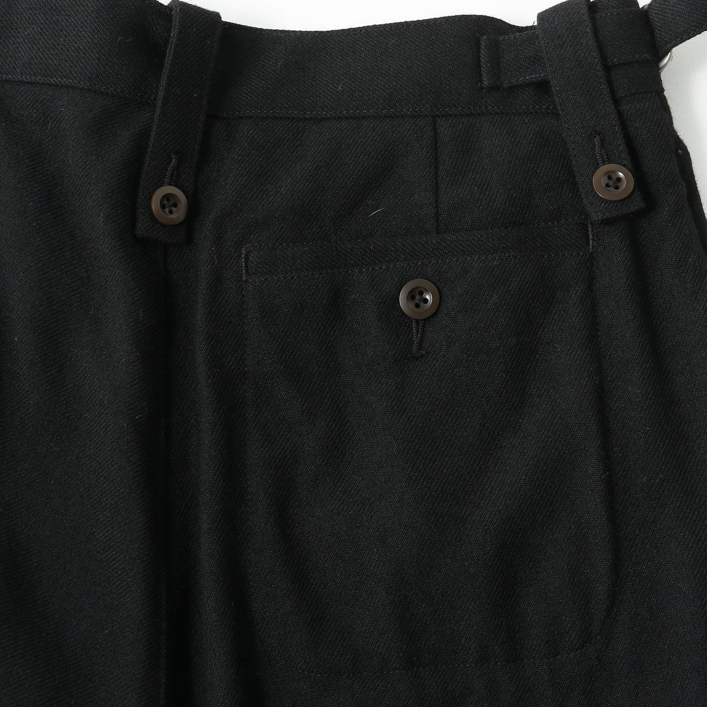 WOOL SARGE TROUSERS