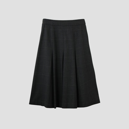 FINE WOOL FLANNEL SKIRT