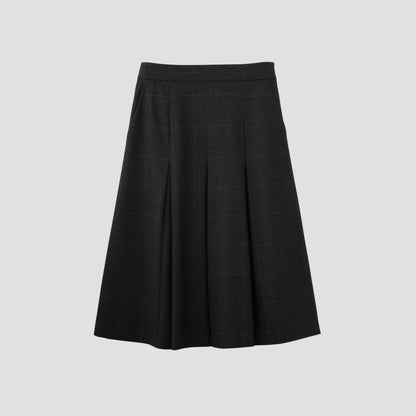 FINE WOOL FLANNEL SKIRT