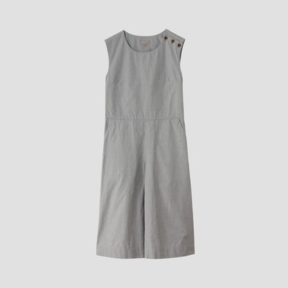 END ON END COTTON SHIRTING DRESS