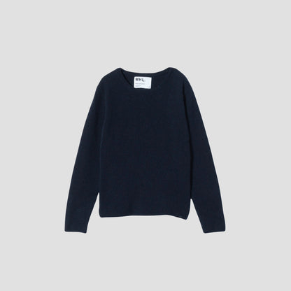 WASHED WOOL KNIT