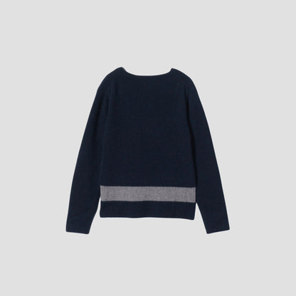 WASHED WOOL KNIT
