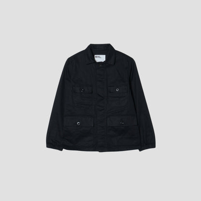 JAPANESE COTTON LINEN DRILL BLOUSON