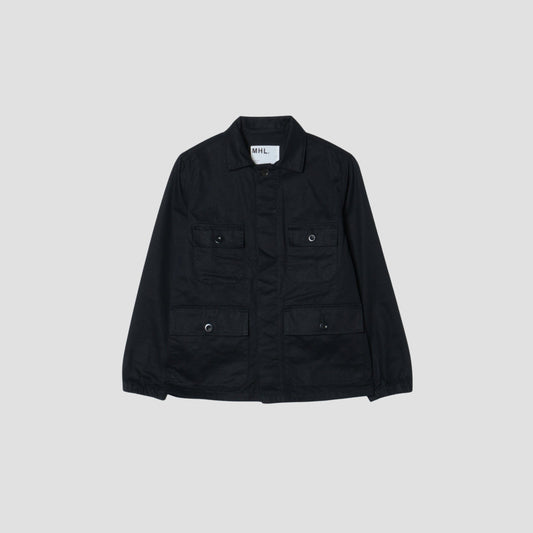 JAPANESE COTTON LINEN DRILL BLOUSON