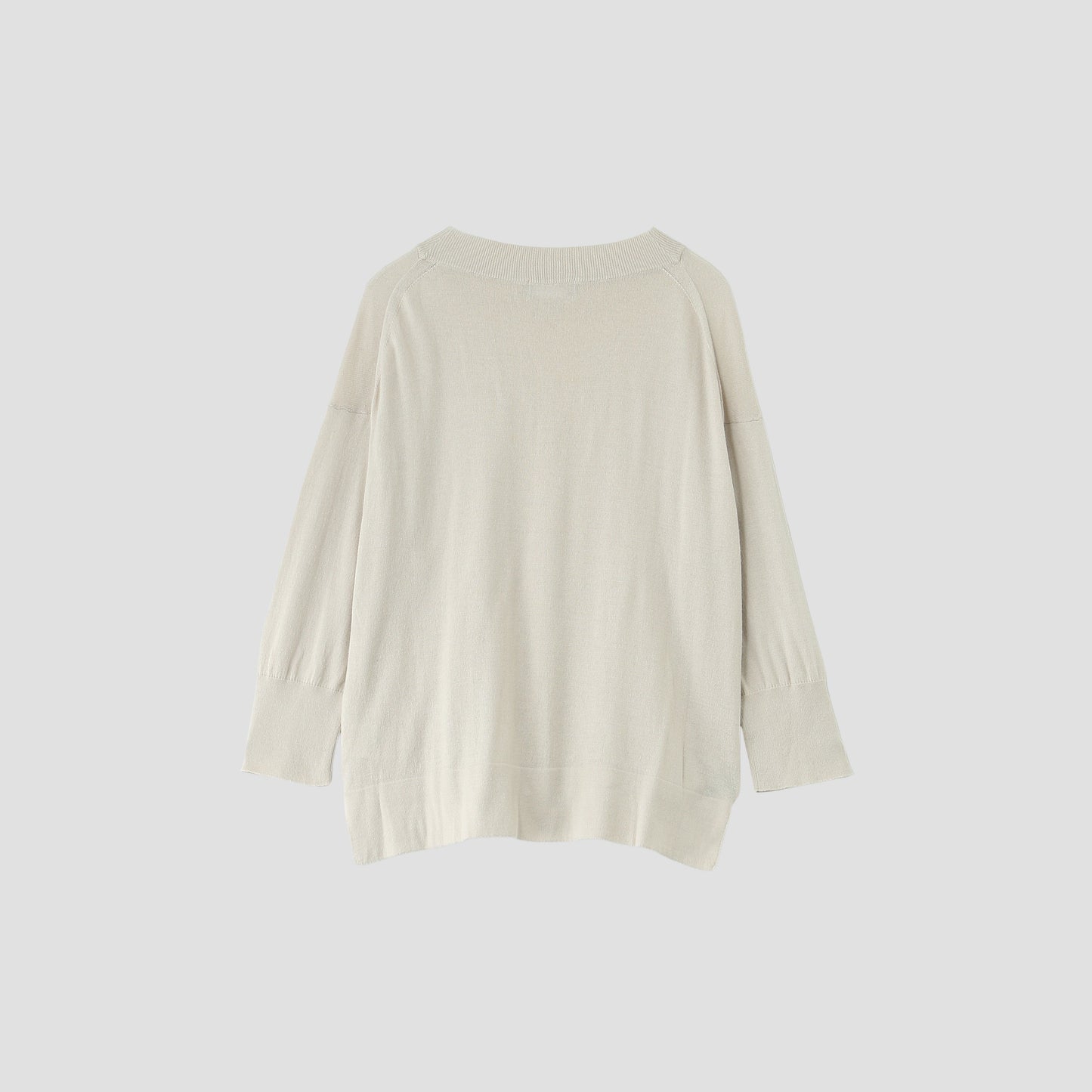 TWISTED COTTON SILK KNIT