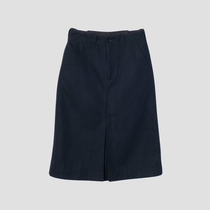 WOOL COTTON DRILL SKIRT