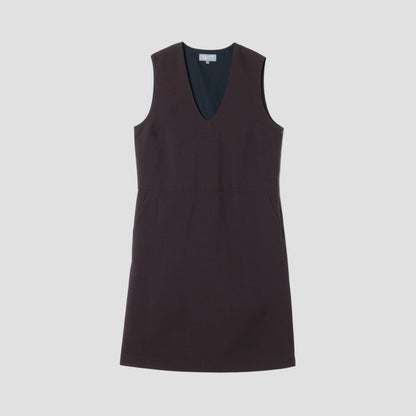 HIGH TWIST WOOL DRESS