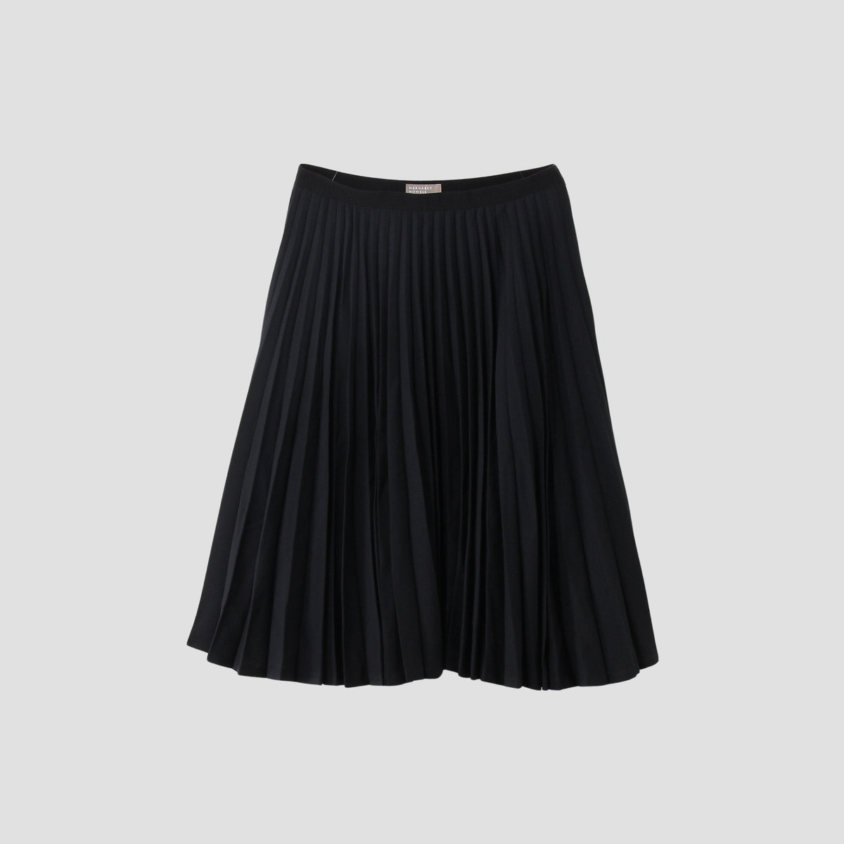 FINE WOOL TWILL SKIRT