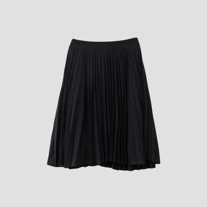 FINE WOOL TWILL SKIRT