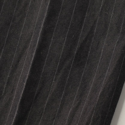 COTTON LINEN TWILL TROUSERS