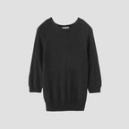LINEN COTTON CREW NECK KNIT