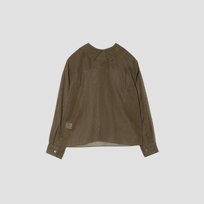 COTTON ORGANZA SHIRT