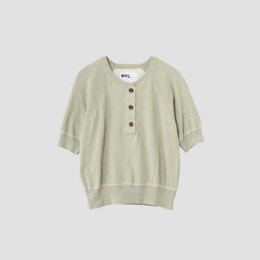 FINE SLUB COTTON LINEN KNIT