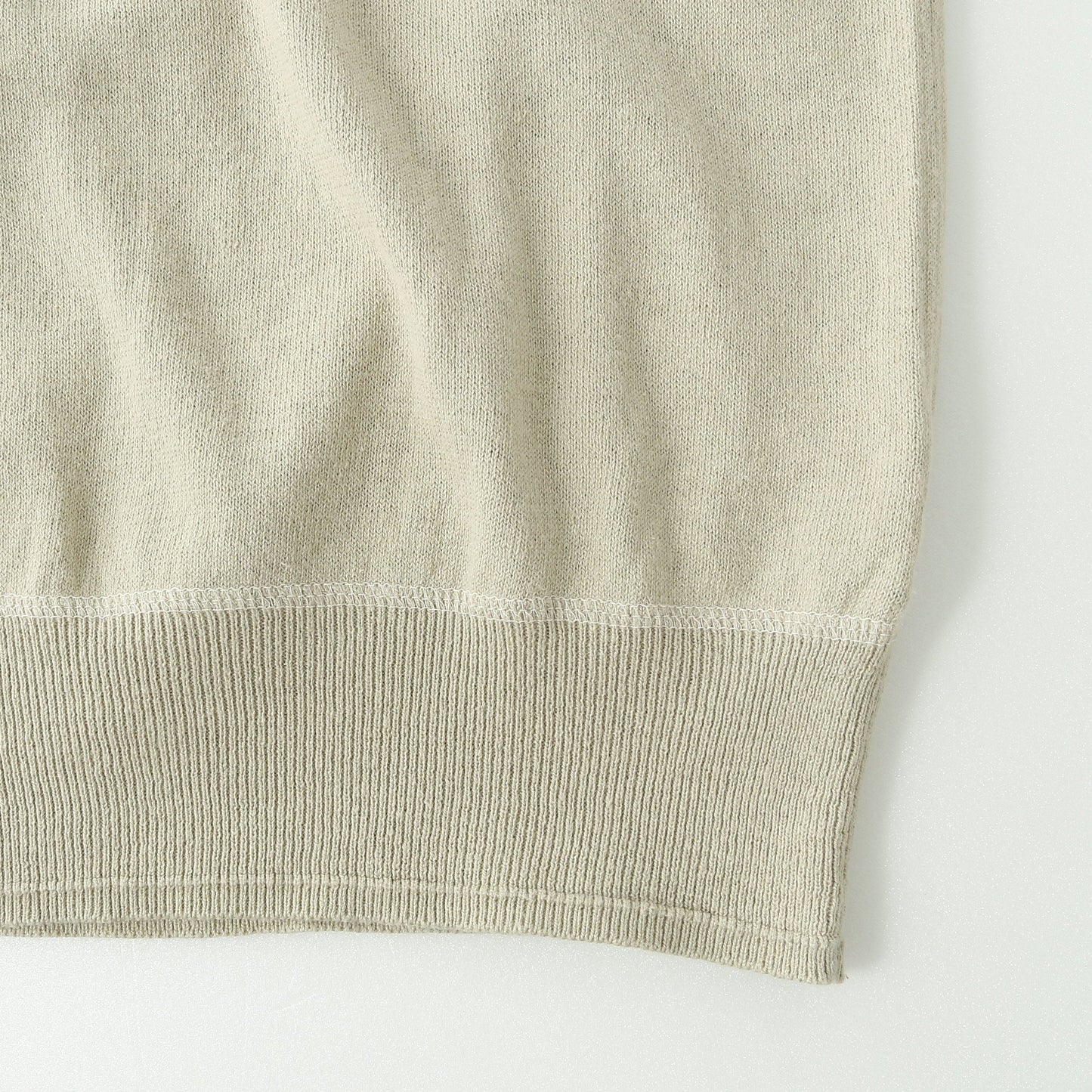 FINE SLUB COTTON LINEN KNIT