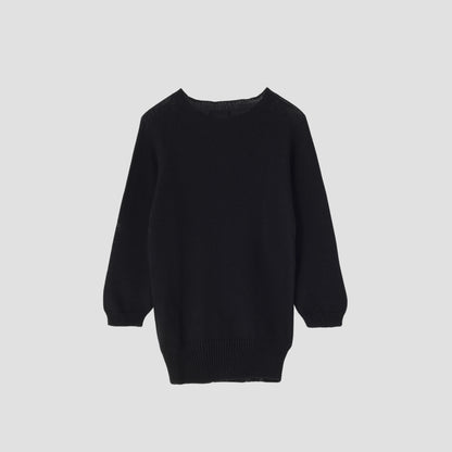 LONG SLEEVE CREW NECK KNIT