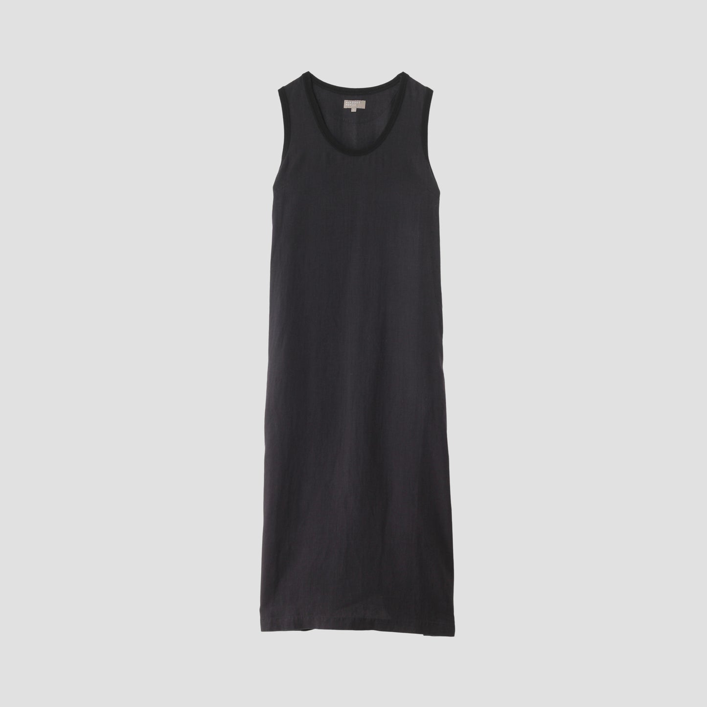 PLAIN WEAVE LINEN DRESS