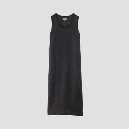 PLAIN WEAVE LINEN DRESS