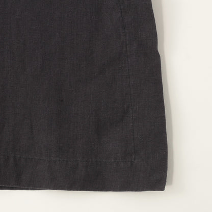 PLAIN WEAVE LINEN DRESS
