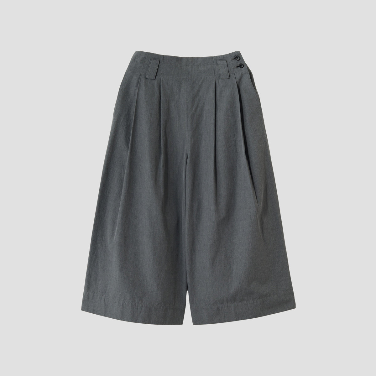 COMPACT COTTON TROUSERS