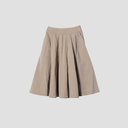 FINE LINEN COTTON SKIRT