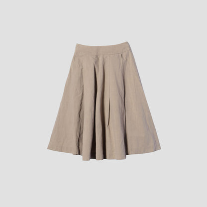 FINE LINEN COTTON SKIRT