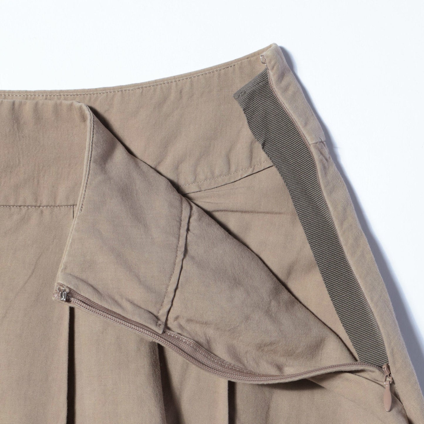 FINE LINEN COTTON SKIRT