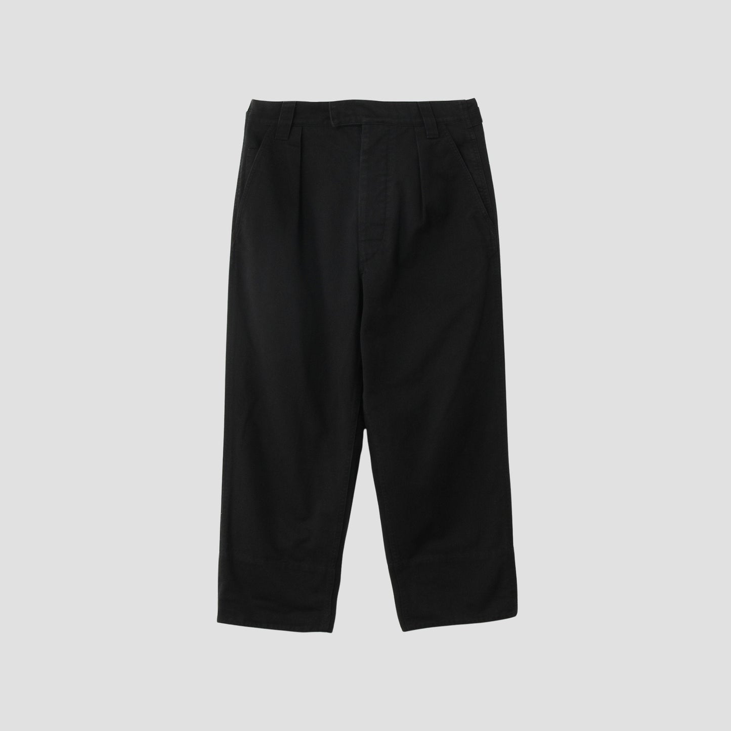 WASHED COTTON DRILL TROUSERS