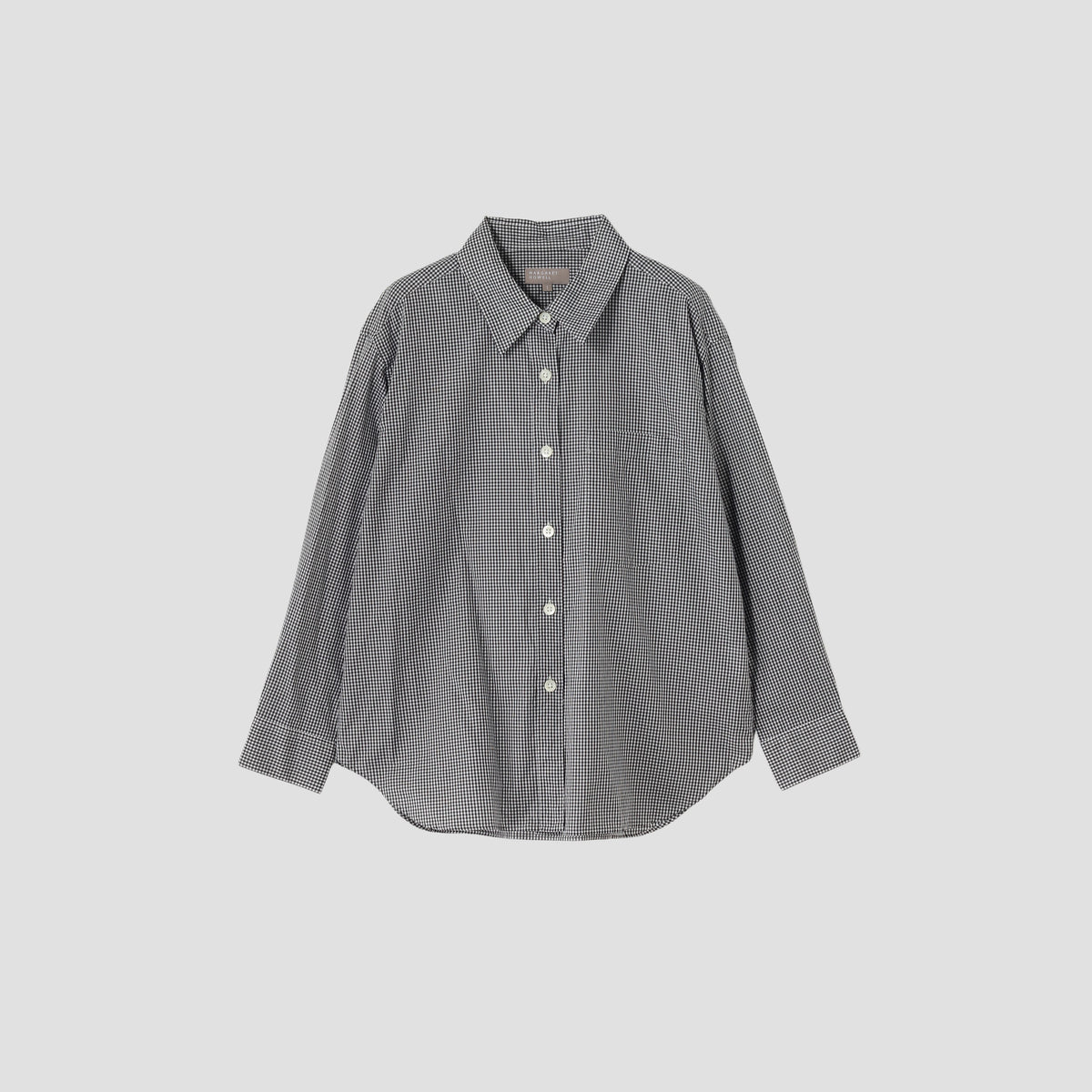 SUPERFINE COTTON GINGHAM SHIRT
