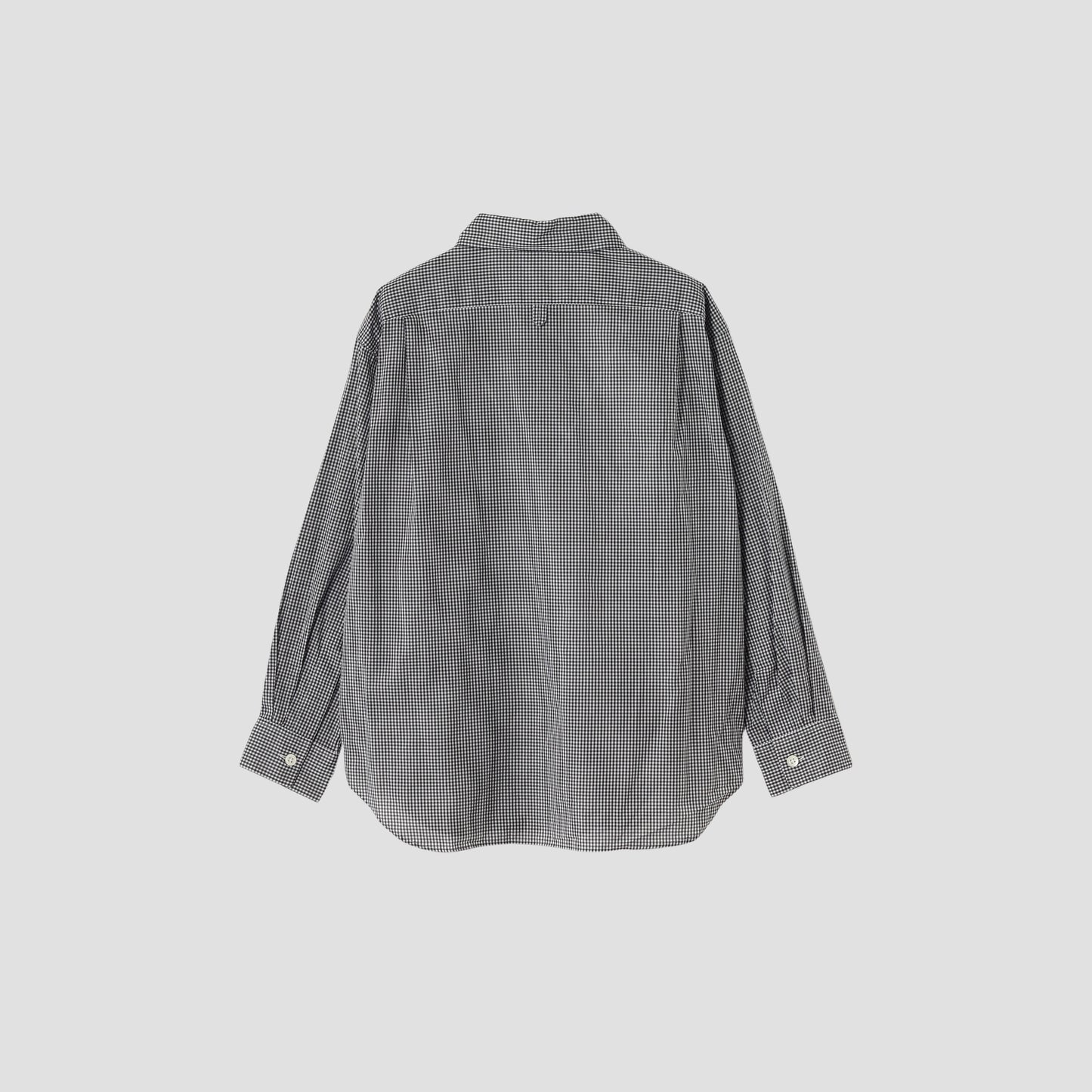 SUPERFINE COTTON GINGHAM SHIRT