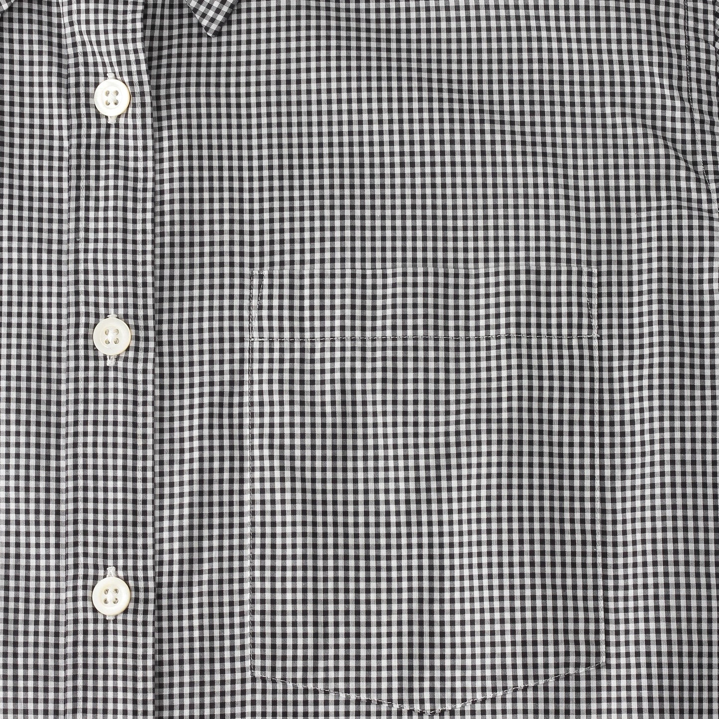 SUPERFINE COTTON GINGHAM SHIRT