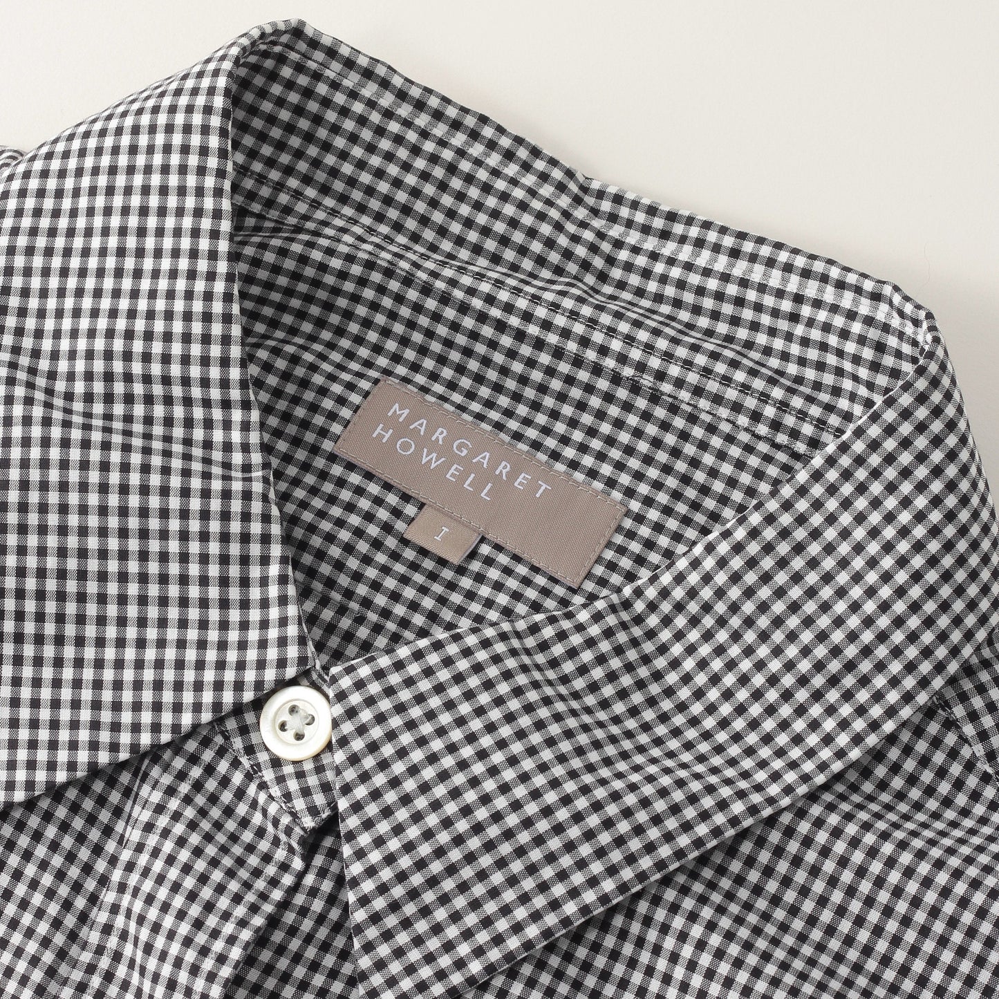SUPERFINE COTTON GINGHAM SHIRT