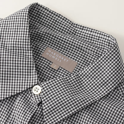 SUPERFINE COTTON GINGHAM SHIRT