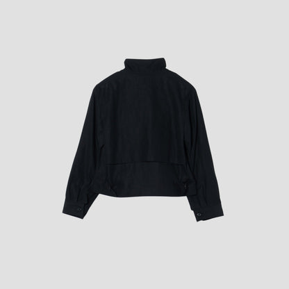 DENSE LINEN POPLIN BLOUSON