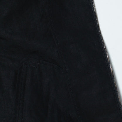 DENSE LINEN POPLIN BLOUSON