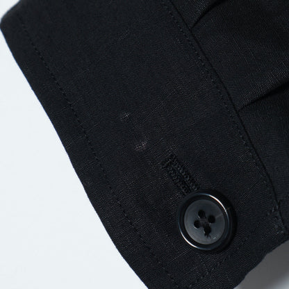 DENSE LINEN POPLIN BLOUSON
