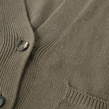 CHUNKY COTTON LINEN KNIT