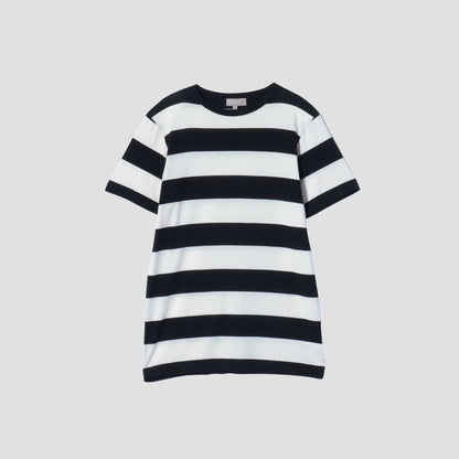 FINE COTTON  BOLD STRIPE JERSE JERSEY
