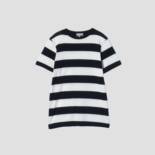 FINE COTTON  BOLD STRIPE JERSE JERSEY