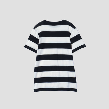 FINE COTTON  BOLD STRIPE JERSE JERSEY