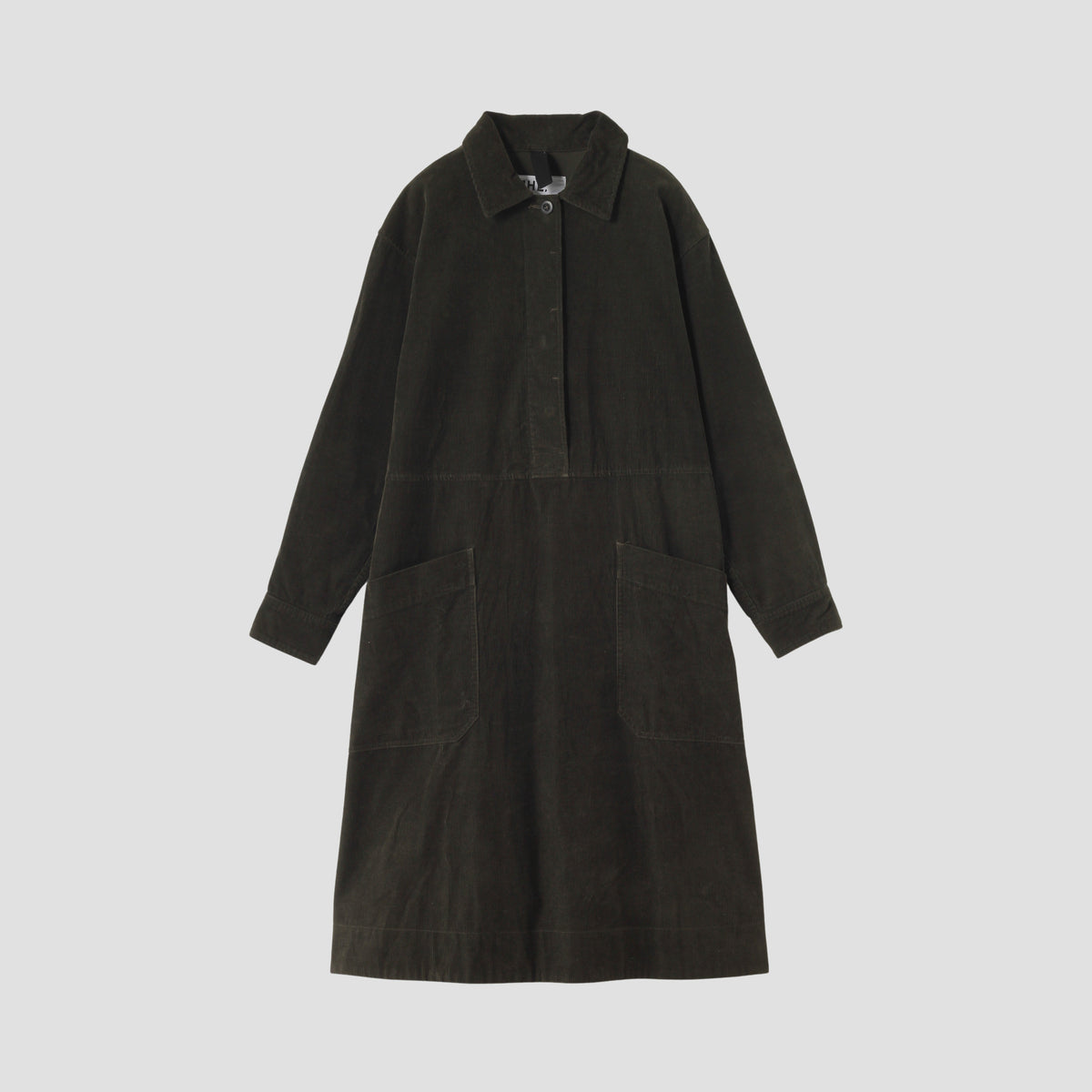 DRY COTTON NEEDLECORD DRESS