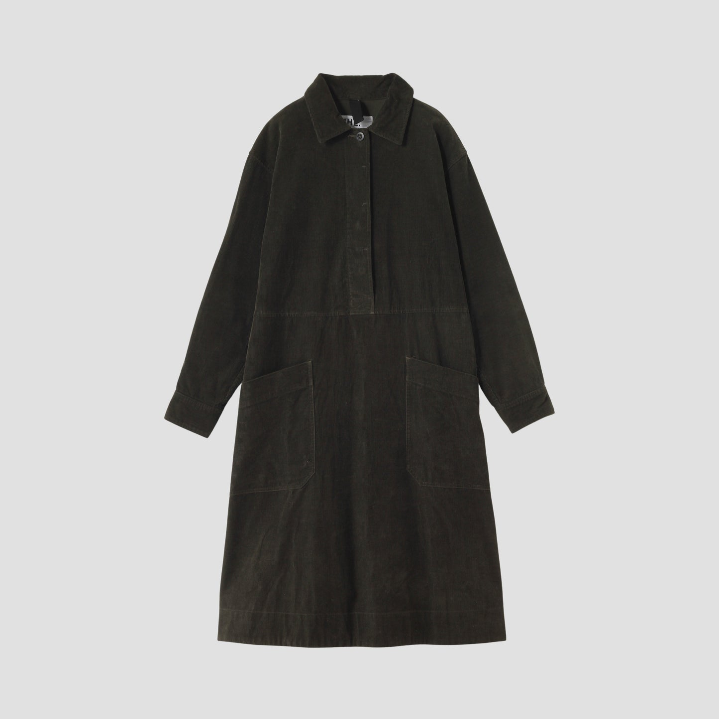 DRY COTTON NEEDLECORD DRESS