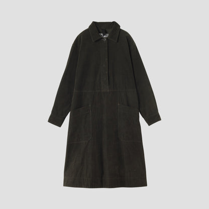 DRY COTTON NEEDLECORD DRESS