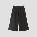 COATED LINEN PLAINWEAVE TROUSERS