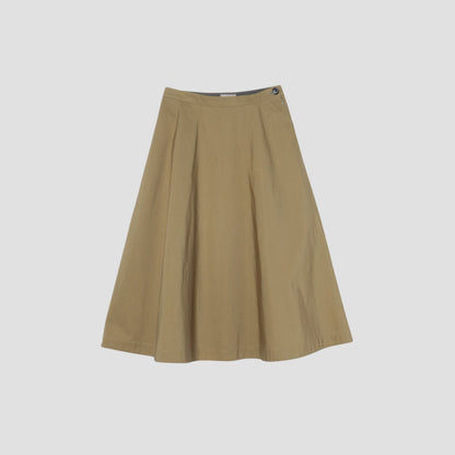 COTTON TAFETTA SKIRT