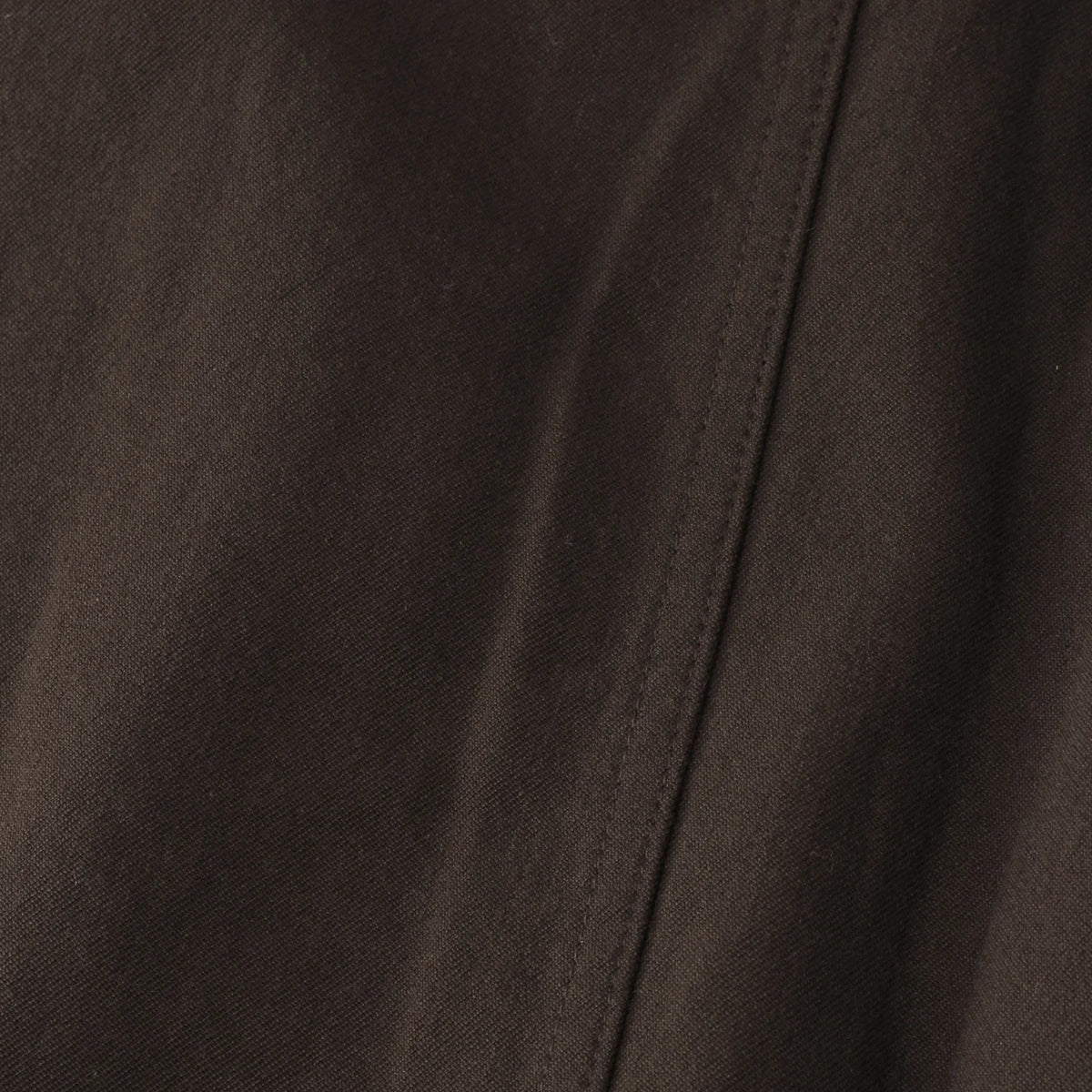 WOOL COTTON TWILL DRESS