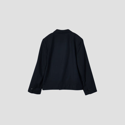 FINE WOOL FLANNEL JACKET