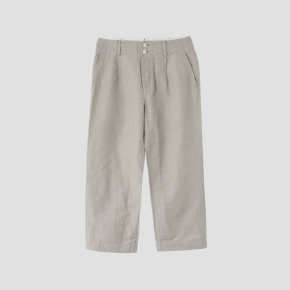 COTTON LINEN TROUSERS