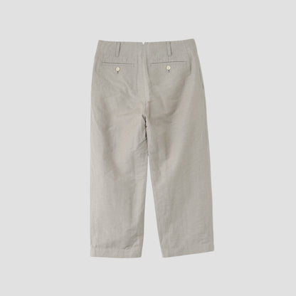 COTTON LINEN TROUSERS