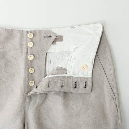 COTTON LINEN TROUSERS